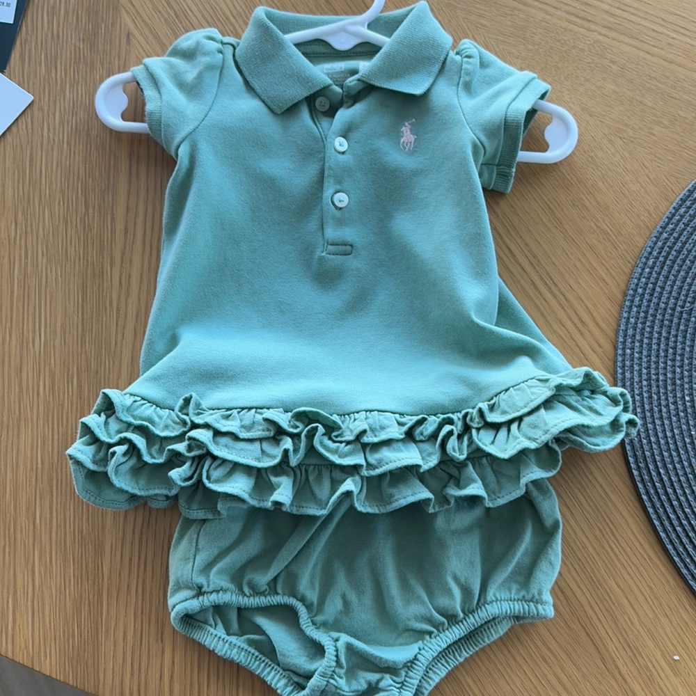 Ralph Lauren green dress